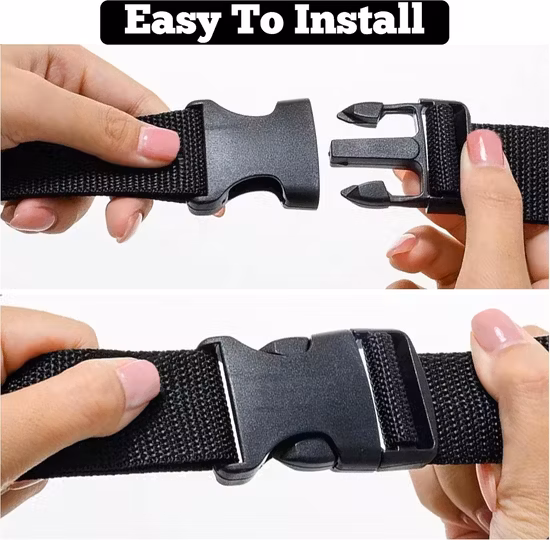 Black Plastic Side Release Buckle