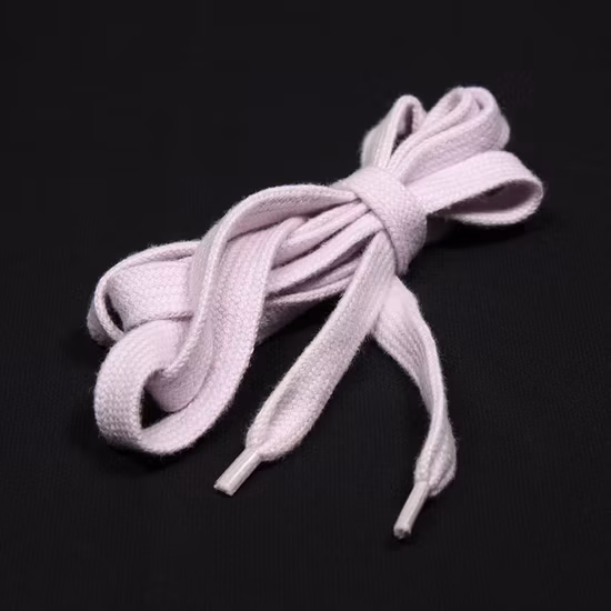 Vendita calda Lacci per scarponi da trekking all'aperto Punta in plastica Laccio intrecciato in poliestere rotondo per scarpe da ginnastica con cordino