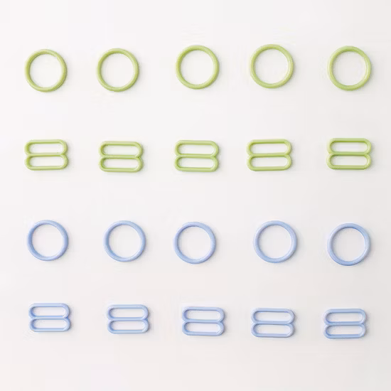 Miglior prezzo Accessori per biancheria intima con cursore e gancio in plastica trasparente per reggiseno trasparente da 12 mm