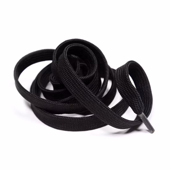 Stampa logo personalizzato bianco colore selvaggio blu navy scarpe corda laccio piatto